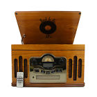 091037680327 Back To The Antique Wooden Speed Turntable With