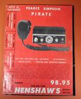 1975 1-2 Henshaws Catalog Cbs Antennas Scanners Pp Henshaw