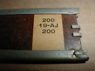 19aj Western Electric Flat Resistor No And Ohms Or Lot