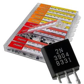Ee937a 1a Manufacturing Ltd. 10 Kinds 250pcs Assorted Type To92 Transistors Pnp Npn Models