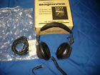 1a9186 Magnavox Vintage Stereo Headphones Old School Repair Parts Display