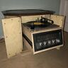 1p3475 Magnavox Vintage Drum Stereo End Table Record Player