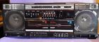 3-5676a Ge Neral Electric Duel Cassette Stereo Boom Box