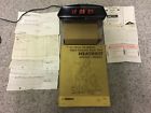 Gc-1092a 390-1062 Heathkit Vintage Digital Alarm Clock Model Instructions Receipt