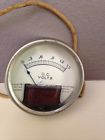 492418 Readrite Vintage Read Rite Dc Volt Meter White Face Bluffton