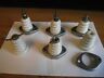 501 Johnson Porcelain Insulators Stand Offs Down Vintage