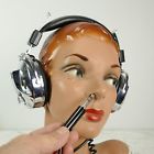 563486 Futura Vintage Headphones Head Phones Mid Space Age Retro Japan