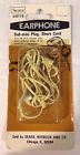 6115 Sears Vintage Earphone In