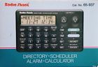 65-937 Radio Shack Vintage Directory Scheduler Clock Organizer Calculator Japan