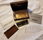 74201 Seiko Rare Retro Watch Lc Digital Quartz Pocket Alarm Stopwatch
