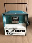 8018 Silver Beauty Vintage Battery Charger Volt Amps Tested Working