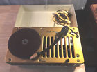 8148 Sears Silvertone Vintage Early Deco Portable Rpm Record Player Plays