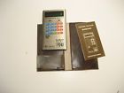 943057 Enterpex Vintage Black Jack Calculator With Cover Instructions Working