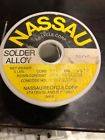 997282256 Nassau Solder Alloy Core Rosin Cont Percent