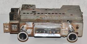 985227 Ac Delco Vintage 1962 Gm Chevrolet Model Am Circuit 4-tube Truck Car Radio