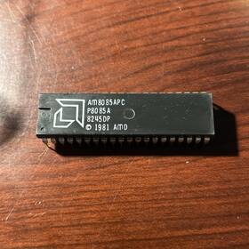 Am8085ac Amd P8085a 1x Genuine 8-bit Hmos Microprocessor Ic Am8085