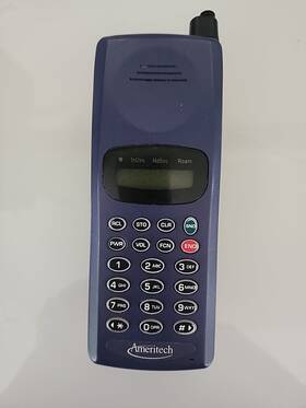 76708snnba Ameritech/motorola Vtg 90s Cell Phone