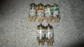 6922 Amperex 7308/188cc 4 Nos Testing 2 Good Free Goldpin Audio Tubes