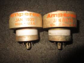 8930 Amperex 2 Guaranteed Ham Radio Tubes