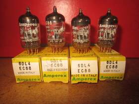 6dl4 Amperex Ec88 5 Nos Nib Bugleboy 6dl4/ec88 Ham Radio Tubes
