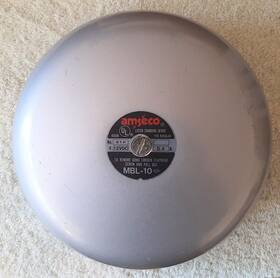 Mbl-10 Amseco 10 Inch Loud Sounding Burglar Alarm Bell 8k 6v Dc 0.75 Amp