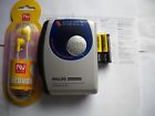 Aq6581 Aq6181 Philips Magnavox Portable Radio Cassette Player New Earpiece Battery Manual