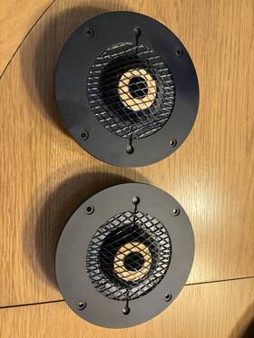 2-11-002-1 Ar Pair Of 302t Midrange Domed Speakers Excellent Working Condition