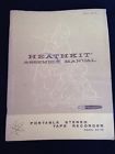 Ad-72 Ar-3 Heathkit Original Portable Stereo