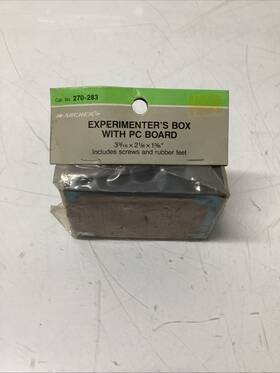 270-283 Archer Experimenter S Box With Pc Board T-176 270-283 Archer Experimenter S Box With Pc Board T-176