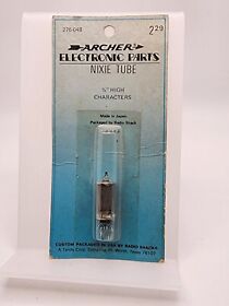 276-048 Archer Nixie Tube Nos Sealed
