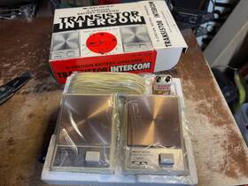 43-220 Archer Vintage Radio Shack Two Station Intercom System Nib