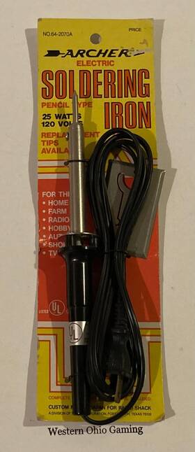 64-2070a Archer Electric Pencil Type Soldering Iron New #64-2070a