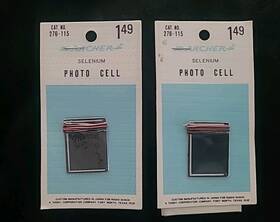 276-115 Archer Radioshack 2 Rare Nip Selenium Photocell 1972-78 B3-g6