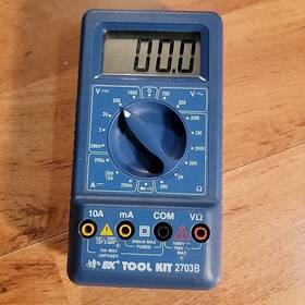 2703b B&k Tool Kit Precision Multi Meter Bk