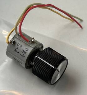 S7286 Beckman Helipot Precision 10 Turn Potentiometer R50k L.25 With Knob