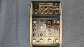 Q502usb Behringer Xenyx 5-input 2-bus Mixer And Usb/audio - Untested Parts Only