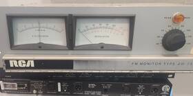 Fmm-1 Belar Fm Monitor Branded Rca Powers On Not Tested
