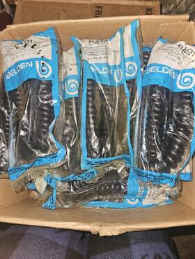 8491 Belden Vintage Nos Replacement Ham Radio Cord #8491 Heavy Duty Conductor 6ft