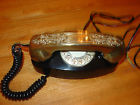 Bell Vintage Black Princess Telehone With Custom Brass Headset Cover