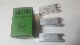 L291791-1 Bendix Vintage Radio L291791 Lot Of 3 Nos In Box 4e