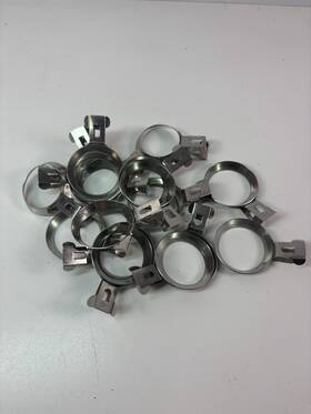 1203a Birtcher Vintage Nos Lot Of 18 1 7/8 Inch Eg C Metal Clamps
