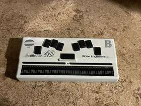 Blt-40 Blazie Engineering Braille Lite 40 Vintage Electronics Untested