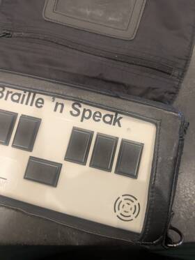 Bns2000 Blazie Engineering Braille Ftn Speak 2000 With Doubletalk Speech And Case