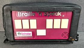 Schlr-5760 Blazie Engineering Braille Ftn Speak Model Bs2 Notetaker Device Unit Only