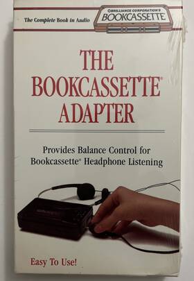 Abx-793 Bookcassette Vintage Adapter By Brilliance Corporation New Old Stock Sealed Nos