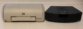3320 Bose Hp Deskjet Inkjet Printer And Wave Radio/clock Bundle