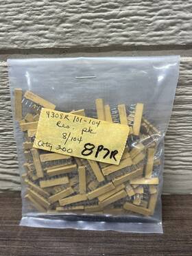 4308r-101-104 Bourns Inc Resistor Pak 100k 8p7r