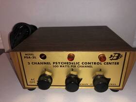 Bowman Leisure Psa-3l 3 Channel Psychedelic Control Center Model
