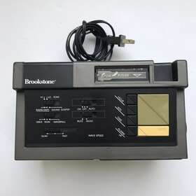 Rwc-25 Brookstone The Sound Sleeper Cassette Radio Alarm Clock Vintage Working