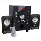 Bt-202bk Qfx Channel Nfc Bluetooth Shelf System Black 606540023303